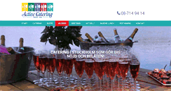 Desktop Screenshot of activecatering.se